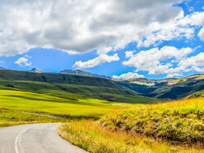 Drakensberge in Südafrika