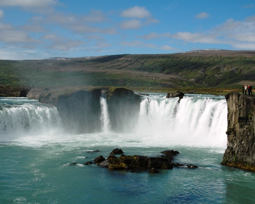 Godafoss Wasserfall