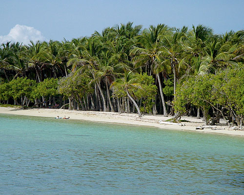 Typisches Strandbild in Venezuela