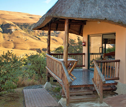 Giant´s Castle Camp auf Südafrika Safari